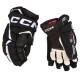 Hokejové rukavice CCM JetSpeed FT6 Black/White Senior 15 palců - thumb (0)