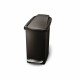Simplehuman Pedálový koš Slim 10 l, černá - thumb (0)