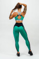 Dámská podprsenka Nebbia ICONIC Medium-Support Criss Cross Sports Bra green L - thumb (1)