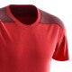 Pánské tričko Salomon  Essential Colorblock Fiery Red M - thumb (1)