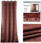 ArtFlhf Zatemňovací závěs BLACKOUT VERAS K | 140 x 250 cm Barva: Wine - thumb (11)