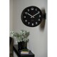 Karlsson 5966BK oboustranné nástěnné hodiny 38 cm - thumb (1)