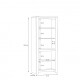 Forte Vitrína HAVANNA| HVNV711L - L - thumb (5)