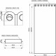 AmeliaHome Závěs Blackout EYELETS stříbrná, 140 x 245 cm - thumb (5)