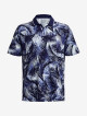 Under Armour pánské funkční tričko s krátkým rukávem ISO-CHILL GRPHC PALM POLO 1377367-410 modré - thumb (4)