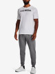 Under Armour tepláky Rival Fleece Joggers Castlerock Light Heather/White - thumb (1)
