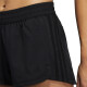 Dámské šortky adidas  Pacer 3-Stripes Woven Heather Shorts Black L - thumb (1)