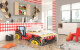 ArtAdrk Dětská auto postel TRACTOR Barva: Červená, Provedení: 80 x 160 cm - thumb (3)