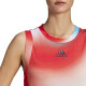 Dámské tílko adidas  Melbourne Printed Match Tank White/Red/Blue M - thumb (1)