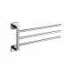 AQUALINE 1416-16 Apollo trojitý držák ručníků, stříbrná - thumb (0)