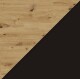 ARTBm Komoda AURA 2D4S | dub artisan/černý mat - thumb (5)