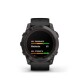 Garmin Fēnix 7X Pro Sapphire Solar Edition Carbon Gray DLC Titanium / Black Band - 010-02778-11 - thumb (2)