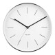 Karlsson 5732WH designové nástěnné hodiny, pr. 28 cm - thumb (0)