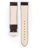 Řemínek Hirsch Duke - hnědý - 24 mm - M – Střední délka - 22 mm - Stříbrná - thumb (3)