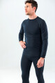 Pánské tričko Head  Flex Seamless LS Men Black M - thumb (6)