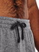 Under Armour tepláky Rival Fleece Joggers Castlerock Light Heather/White - thumb (2)