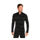 Pánské tričko Icebreaker Merino 260 Vertex LS Half Z Snow Guide Black/Galaxy/J XL - thumb (1)