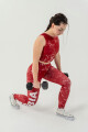 Dámské legíny Nebbia Barbell Therapy Rough Girl Red M - thumb (3)