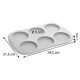 Tescoma Della Casa 629518 Silikonová forma na housky 34,5x21,5 cm - thumb (4)