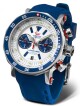 Vostok Europe Lunochod-2 Chrono Line 6S21-620A630 - Bílý silikonový řemínek - thumb (1)