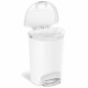 Simplehuman Pedálový odpadkový koš, 50 l, bílá - thumb (1)