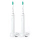 Philips Sada sonických zubních kartáčků HX3675/13 Series 3100, bílá - thumb (0)