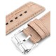 Řemínek Hirsch Princess - béžový - 20 mm - M – Střední délka - 18 mm - Stříbrná - thumb (3)