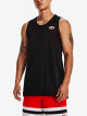 Pánské tílko Under Armour  Baseline Reversible Jsy-RED S - thumb (2)