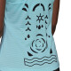 Dámské tričko adidas  Paris Y-Tank Primeblue Aqua M - thumb (1)