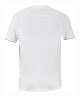 Pánské tričko Babolat  Strike Crew Neck Tee Men White/Strike Red XL - thumb (2)