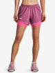 Under Armour Šortky UA Fly By 2.0 2N1 Short-PNK 1356200-669 - thumb (0)