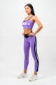 Dámské legíny Nebbia ICONIC Leggings high waist purple L - thumb (1)
