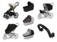 Městský kočárek Thule Urban Glide 4-wheel Soft beige + korbička Black AKČNÍ SET 7v1 - thumb (0)