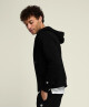 Pánská mikina Wilson  M  Team Zip Hoodie Black L - thumb (2)