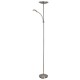 RABALUX 7006 stojací lampa, saténový chrom - thumb (0)