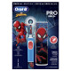 Oral-B Vitality Pro Kids Spiderman elektrický zubní kartáček s cestovním pouzdrem - thumb (3)