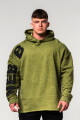 Pánská mikina Nebbia  Washed-off Oversized Pullover Hoodie NO BS Green M - thumb (0)