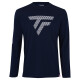 Pánské tričko Tecnifibre  Pro Training Tee LS Navy L - thumb (0)