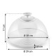Tescoma Skleněný poklop / mísa s víkem DELÍCIA ø 28 cm - thumb (5)