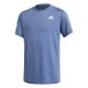 Dětské tričko adidas  B Club 3STR Tee Blue 128 cm - thumb (0)
