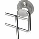 AQUALINE 37003 Chrom Line drátěná rohová mýdlenka, chrom - thumb (1)