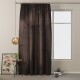 ArtFlhf Stínicí závěs VELVET PLEAT P | 140 x 245 cm Barva: Tmavě-hnědá - thumb (0)