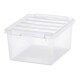 SmartStore Úložný box s bílými klipy Classic, 2 l, 2 l - thumb (0)