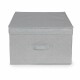 Compactor Skládací úložný kartonový box Wos, 40 x 50 x 25 cm, šedá, L - thumb (0)