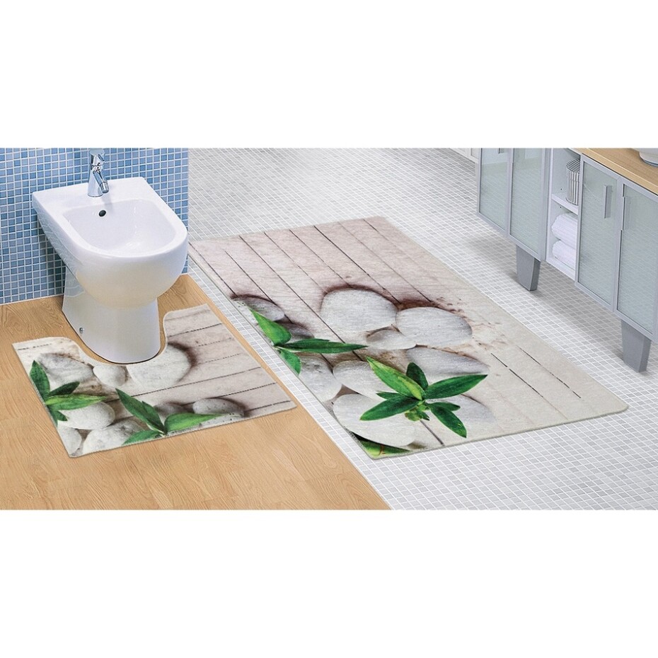 Bellatex Koupelnová předložka Jadran 3D, 60 x 100 + 60 x 50 cm - main (0)