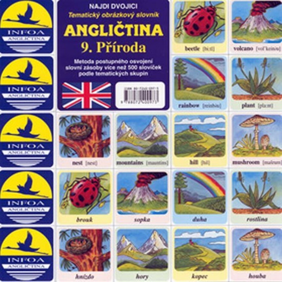 Najdi dvojici - Angličtina - 9. Příroda - kolektiv autorů - main (0)