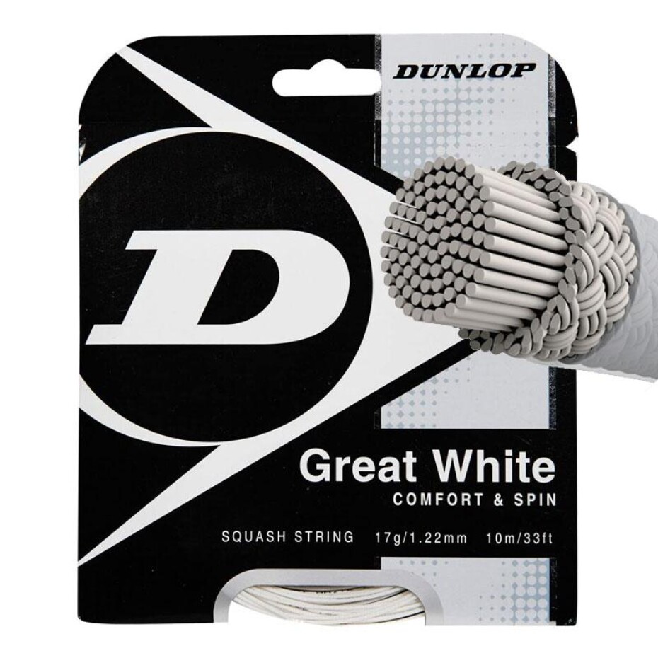 DUNLOP STRUNY squash - BIO GREAT 17G/1,22 mm (SET 12m) Squash struny - main (0)
