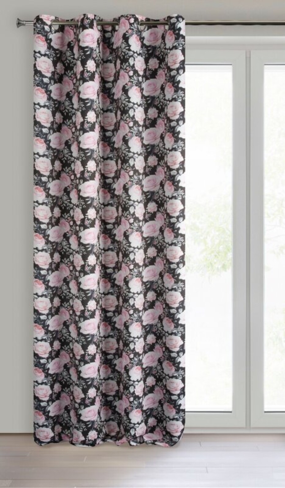 ArtFir Závěs BELLIS K | květiny 140 x 250 cm - main (1)