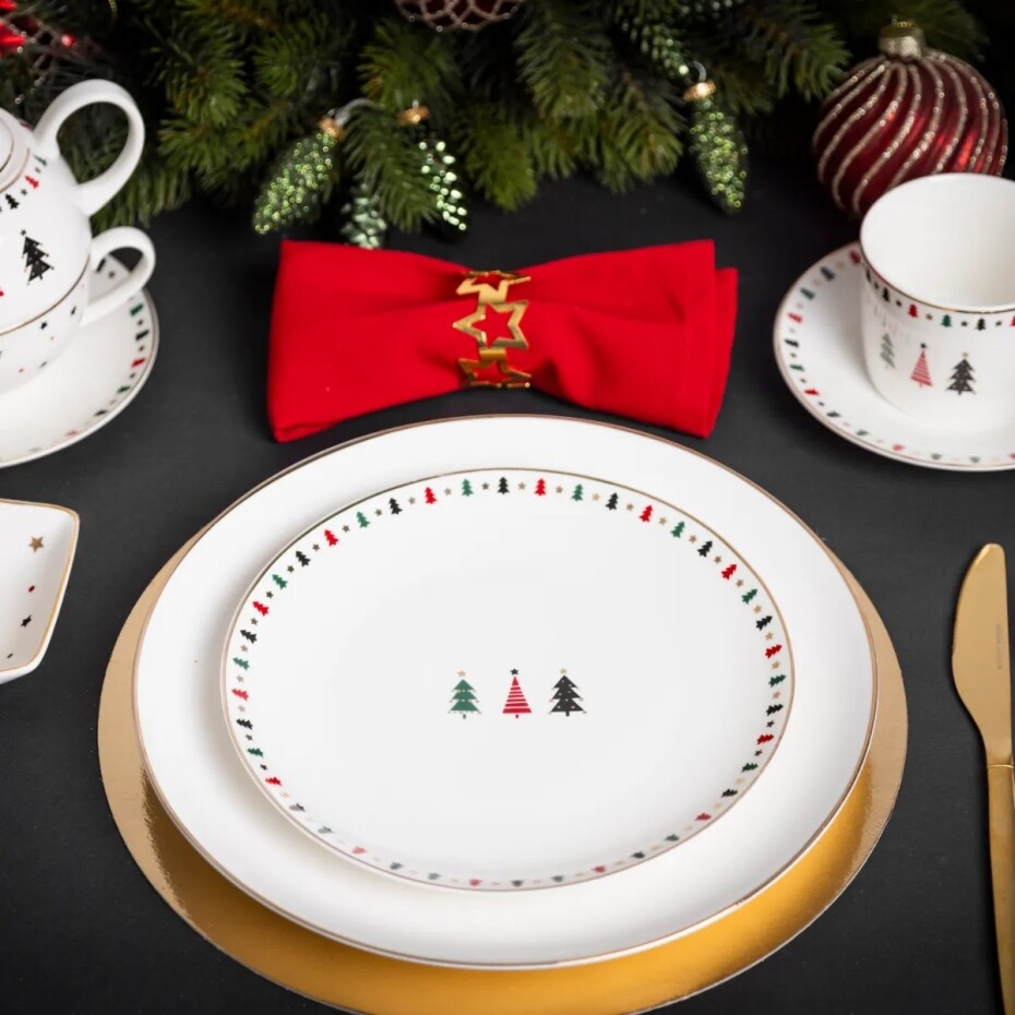 Altom Porcelánový dezertní talíř Modern Tree 20 cm - main (3)