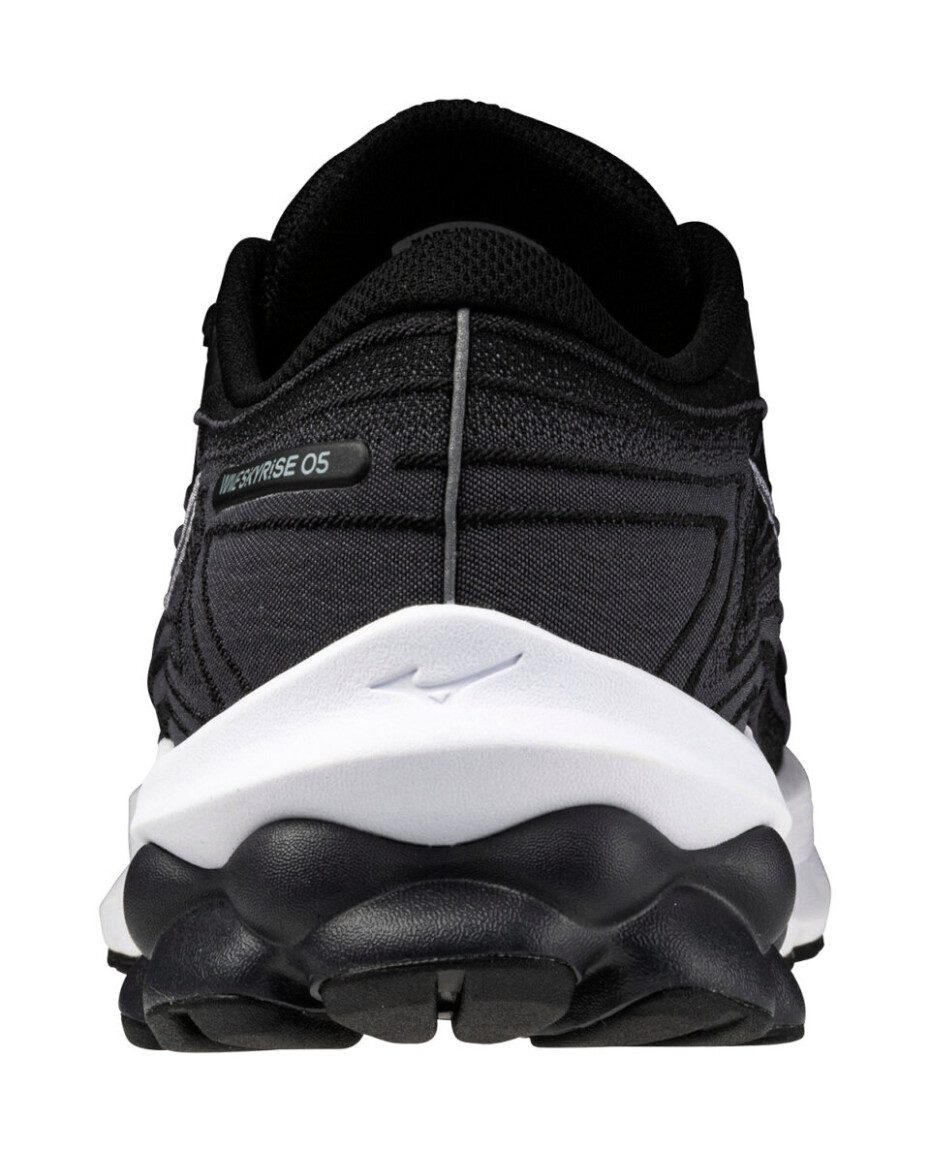 Pánská běžecká obuv Mizuno  Wave Skyrise 5 Black/White/Cayenne  UK 10 - main (4)